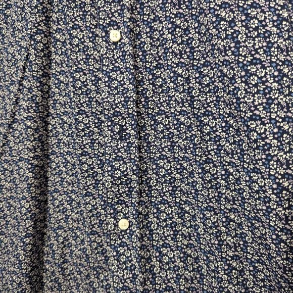 Men's Ben Sherman Shirt  Floral Print Cotton Casual Button Up - Picture 2 of 4